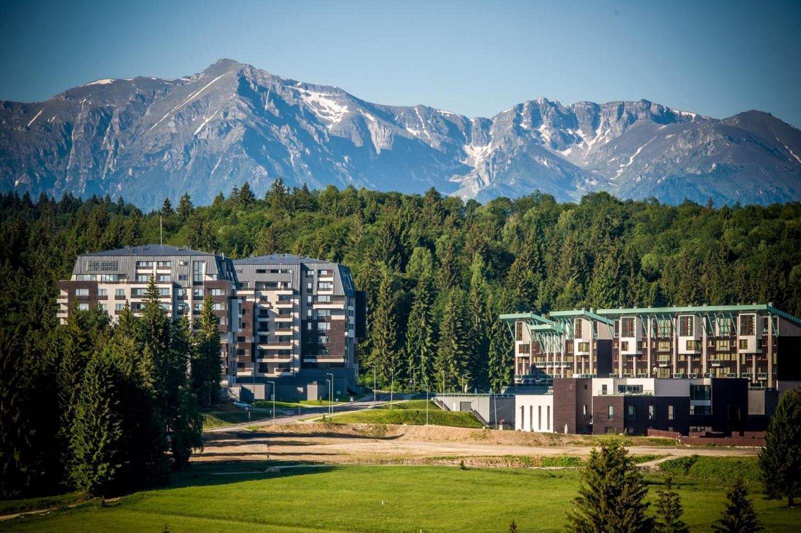 Family Apartment In Silver Mountain Resort ポイアナ・ブラショフ エクステリア 写真